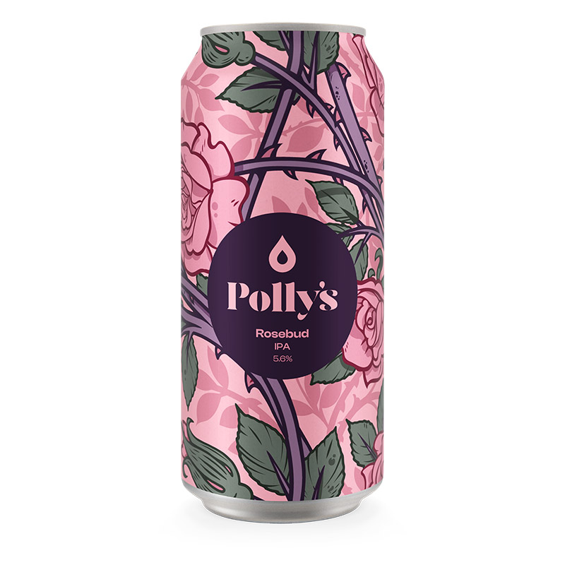 Polly's Brew Co Rosebud 440ml Cans