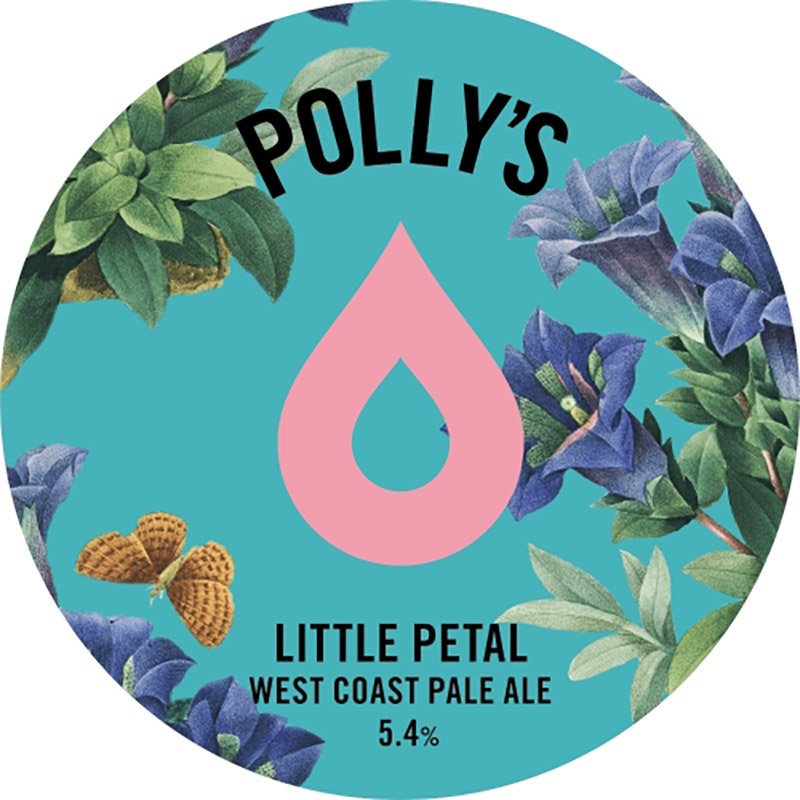 Polly's Brew Co Little Petal 30L Keg KEY KEG