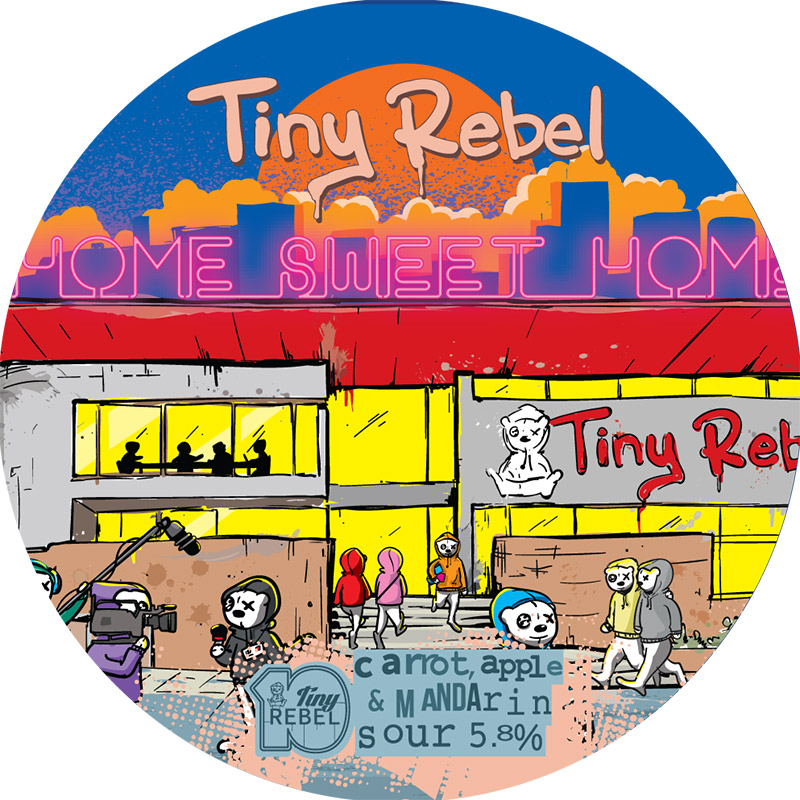 Tiny Rebel 10th Birthday Carrot, Apple & Mandarin Sour 30L Keg