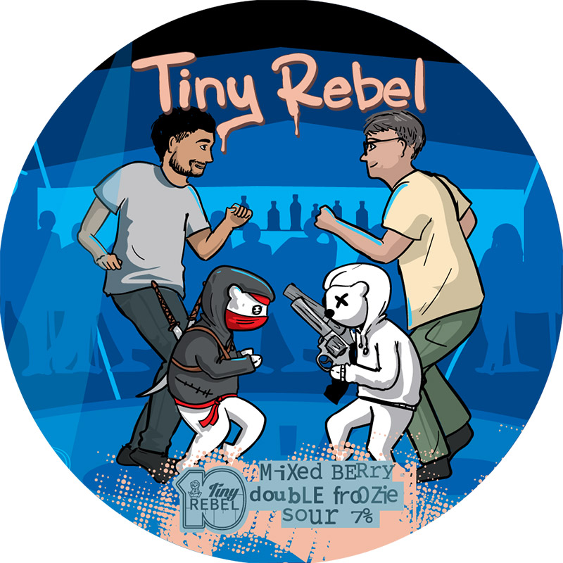 Tiny Rebel 10th Birthday Mixed Berry Double Froozie Sour 30L Keg