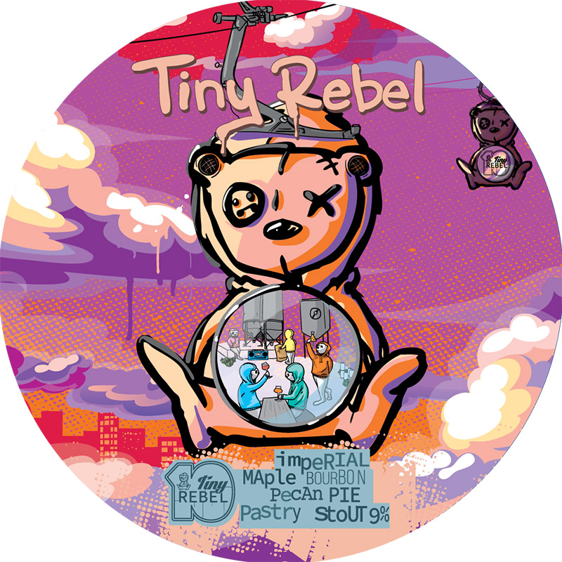 Tiny Rebel 10th Birthday Imperial Maple Bourbon Pecan Pie Pastry Stout 30L Keg