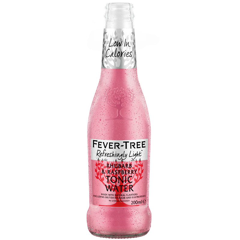 Fever Tree Light Raspberry & Rhubarb Tonic