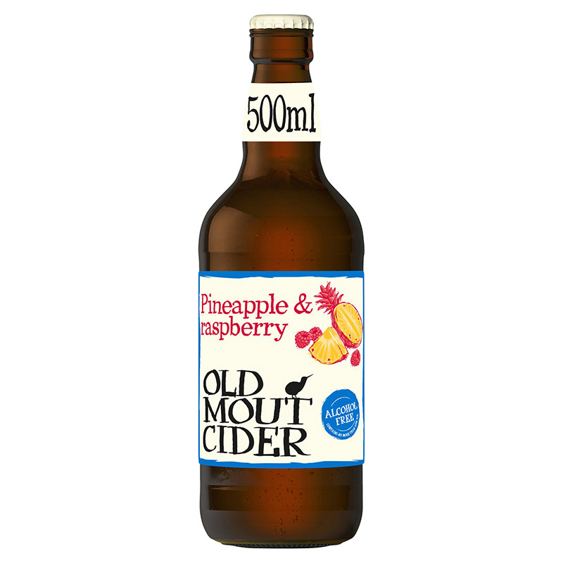 Old Mout Low Alcohol Pineapple and Raspberry Cider