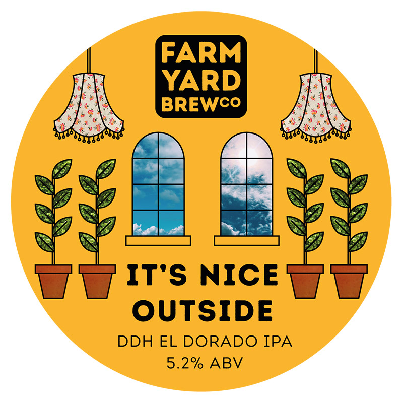 Farm Yard Its Nice Outside DDH El Dorado IPA 30L Keg