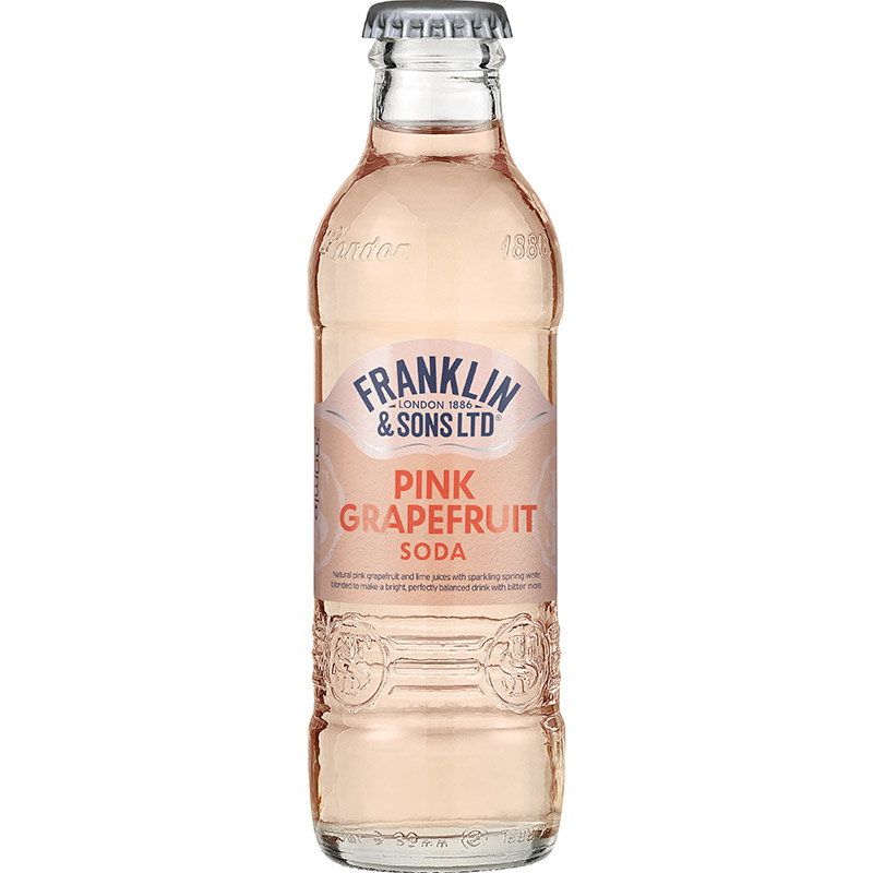 Franklin & Sons Pink Grapefruit Soda 200ml