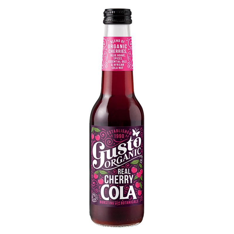 Gusto Organic Real Cherry 275ml