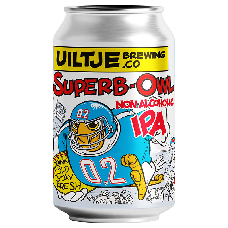 Uiltje Superb-owl Low Alcohol IPA 330ml Cans