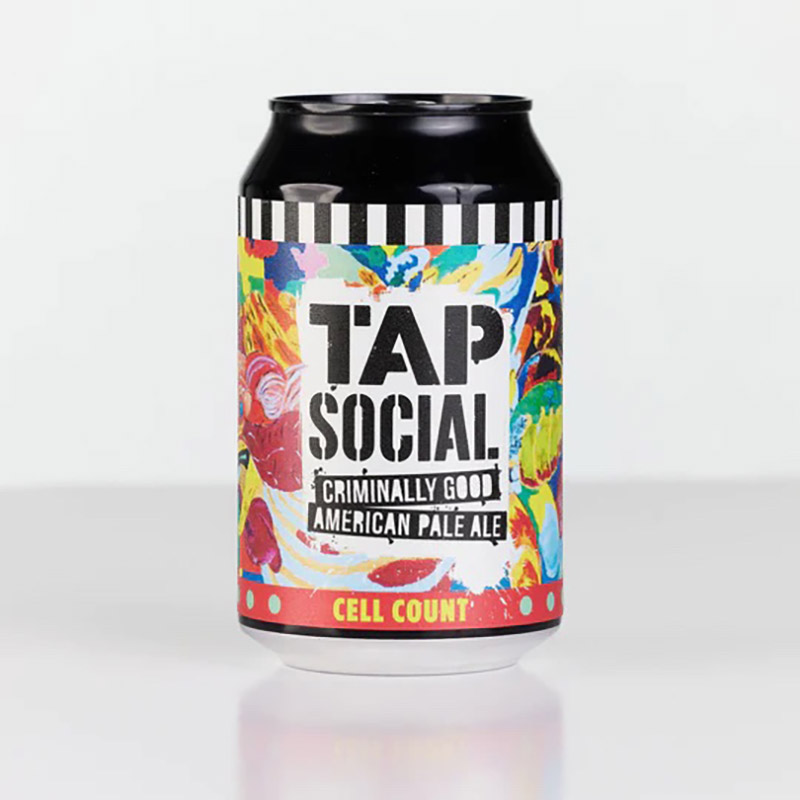 Tap Social Cell Count 330ml Cans