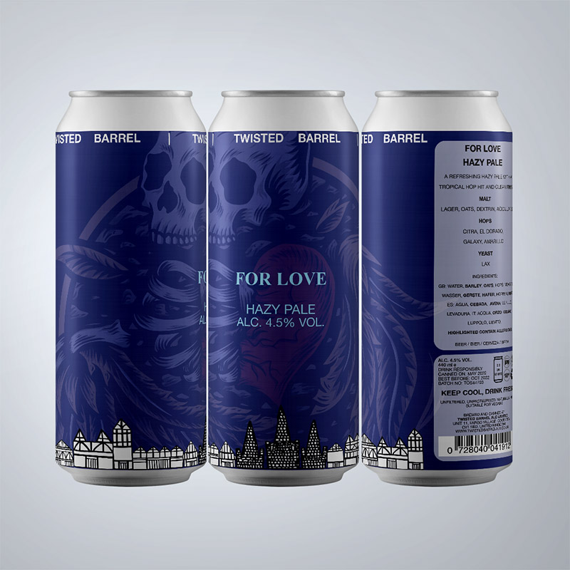 Twisted Barrel For Love 440ml Cans