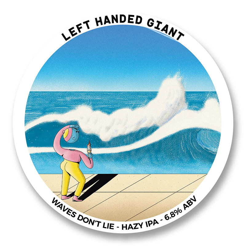 Left Handed Giant Waves Don't Lie 30L Keg