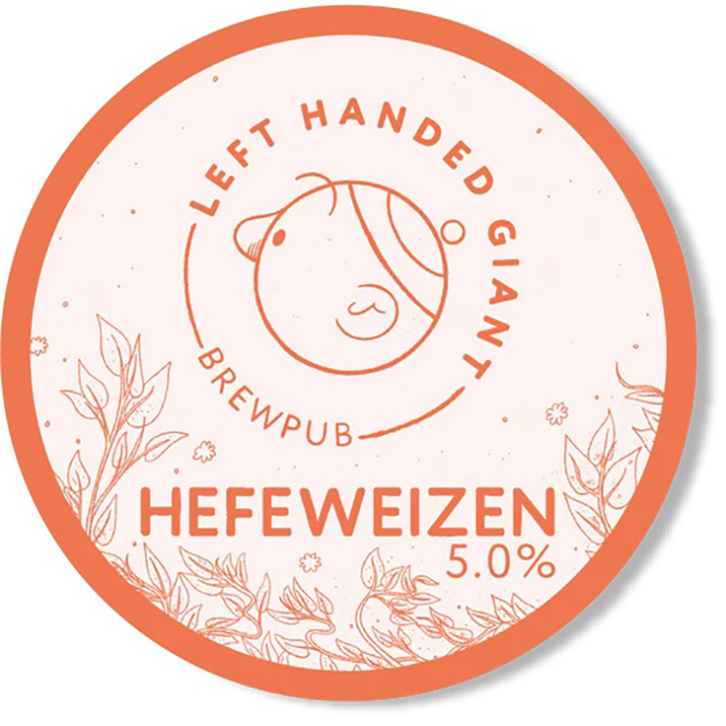 Left Handed Giant Hefeweizen 30L Keg