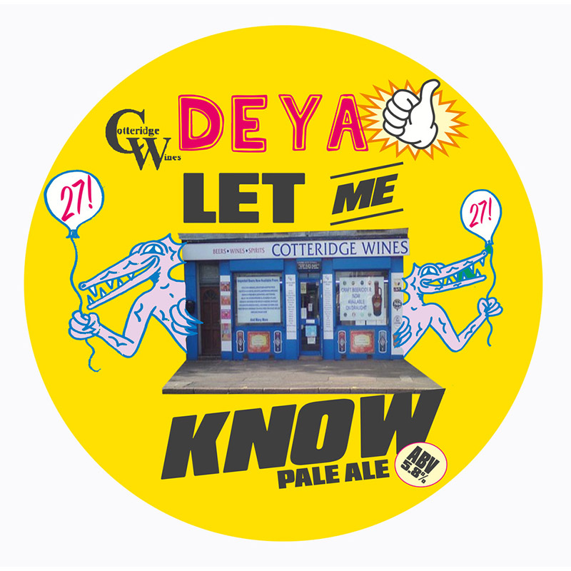 Deya Brewing Let Me Know 30L Keg