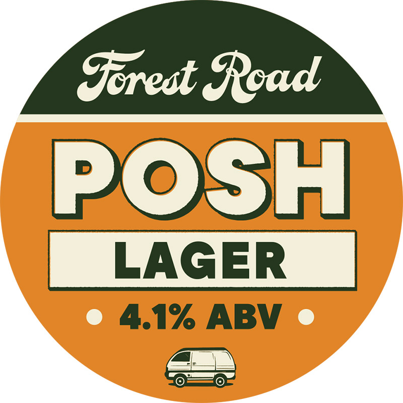 Forest Road Posh Lager 30L Keg