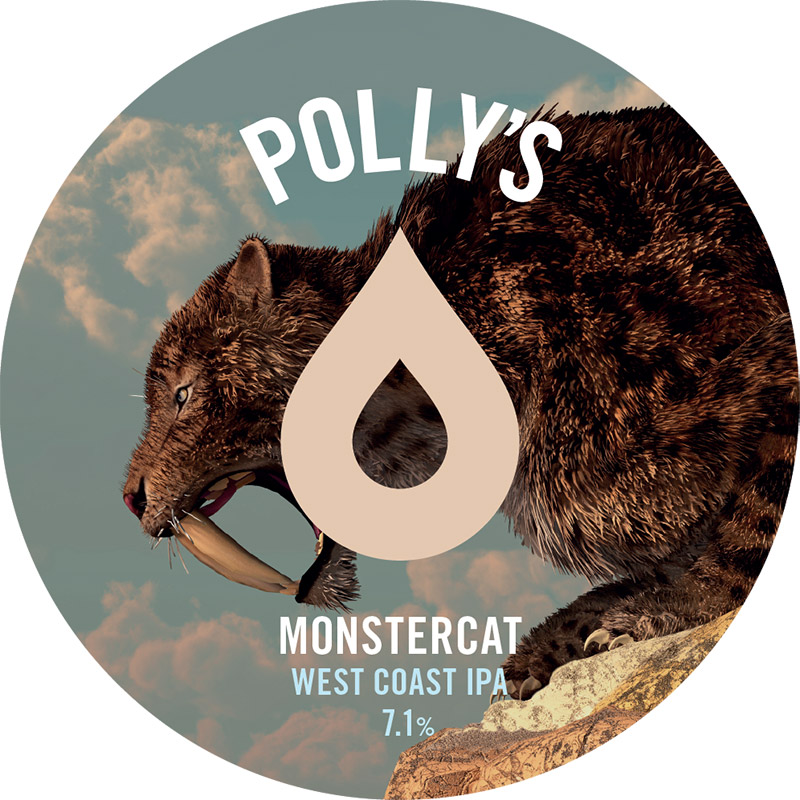Polly's Brew Monstercat West Coast IPA 30L Keg