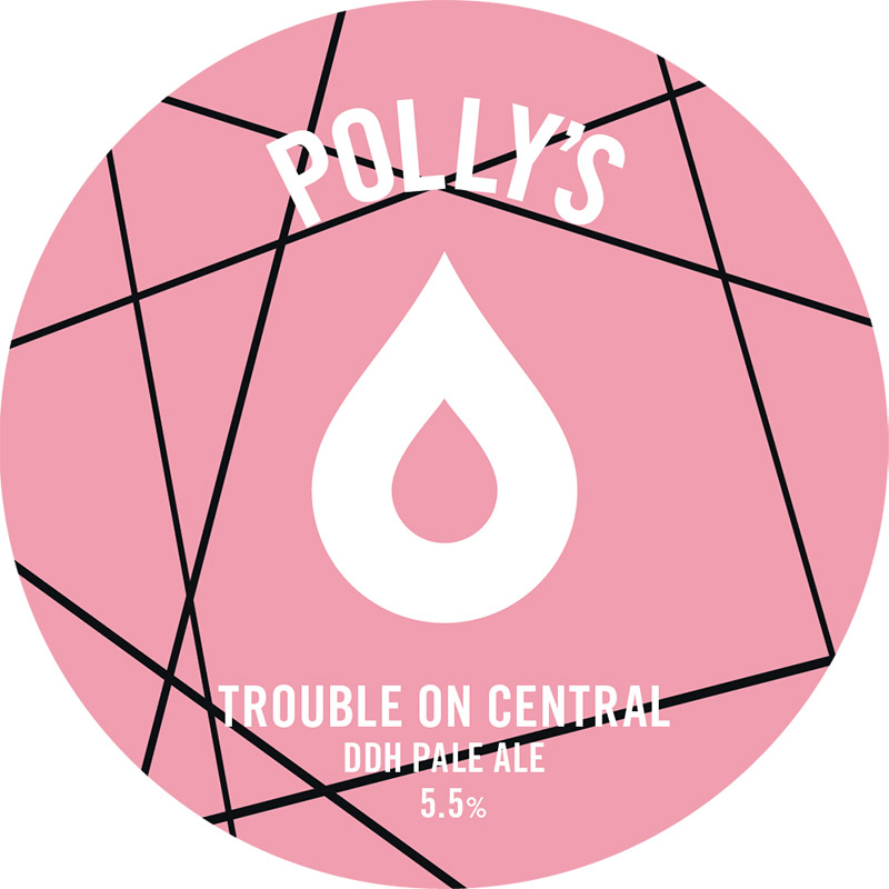 Polly's Brew Trouble On Central DDH Pale Ale 30L Keg