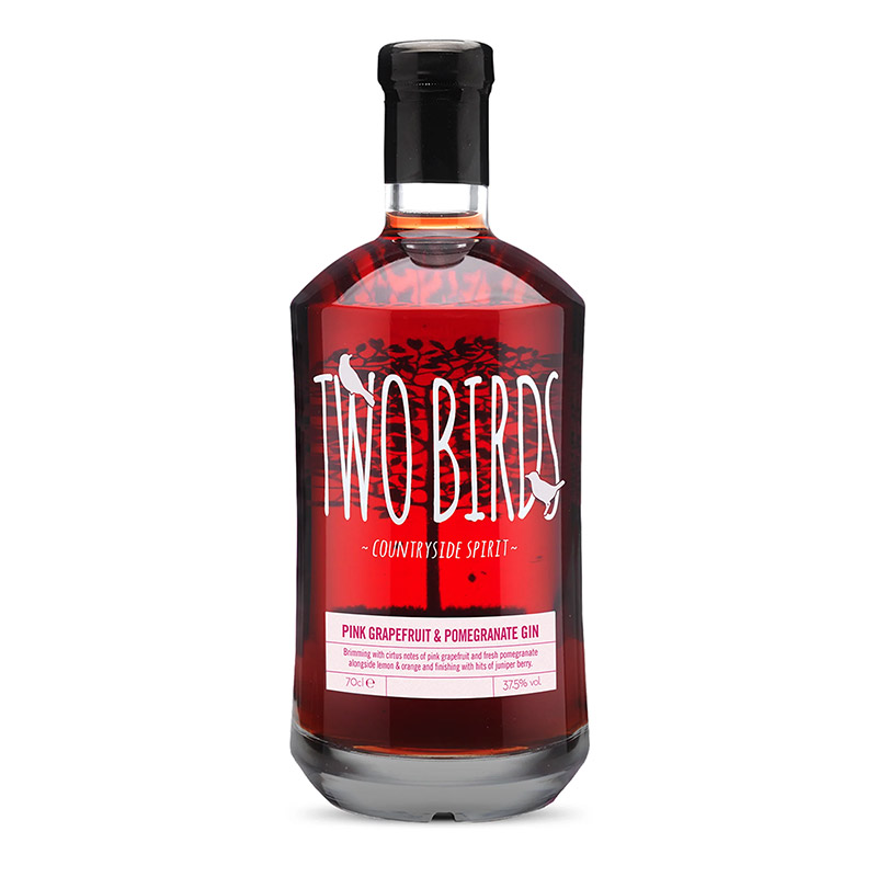 Two Birds Pink Grapefruit & Pomegranate Gin