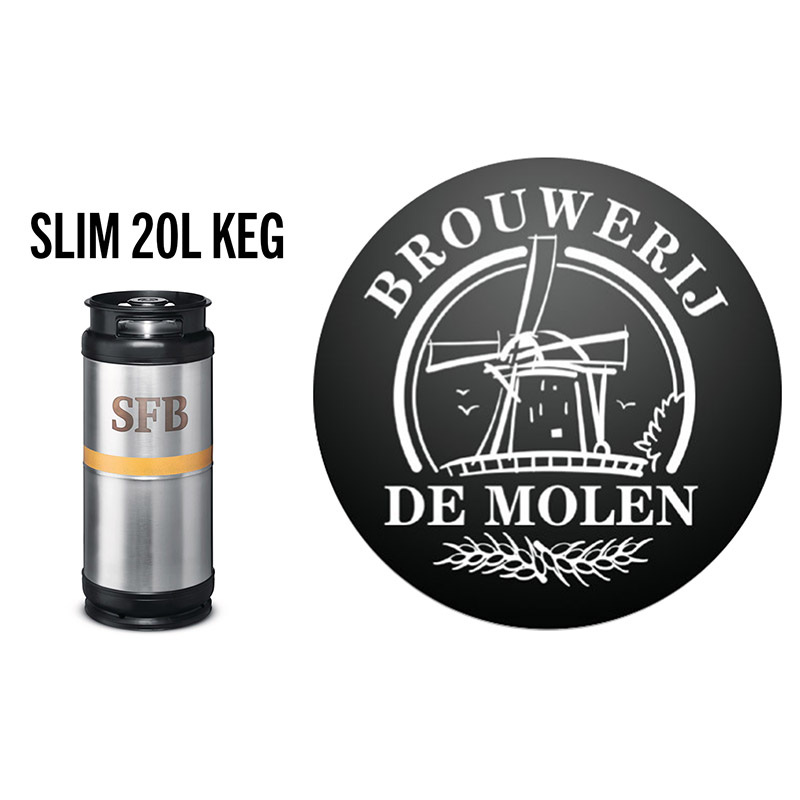 De Molen Op & Top 20L Keg