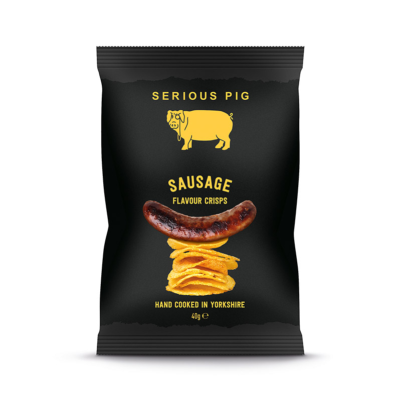 Serious Pig Sausage Crisps