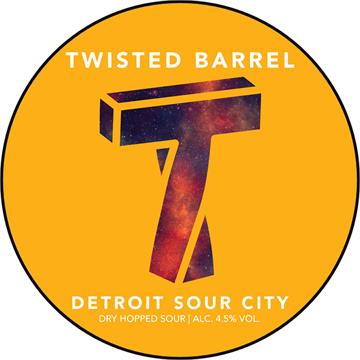 Twisted Barrel Detroit Sour City 30L Keg