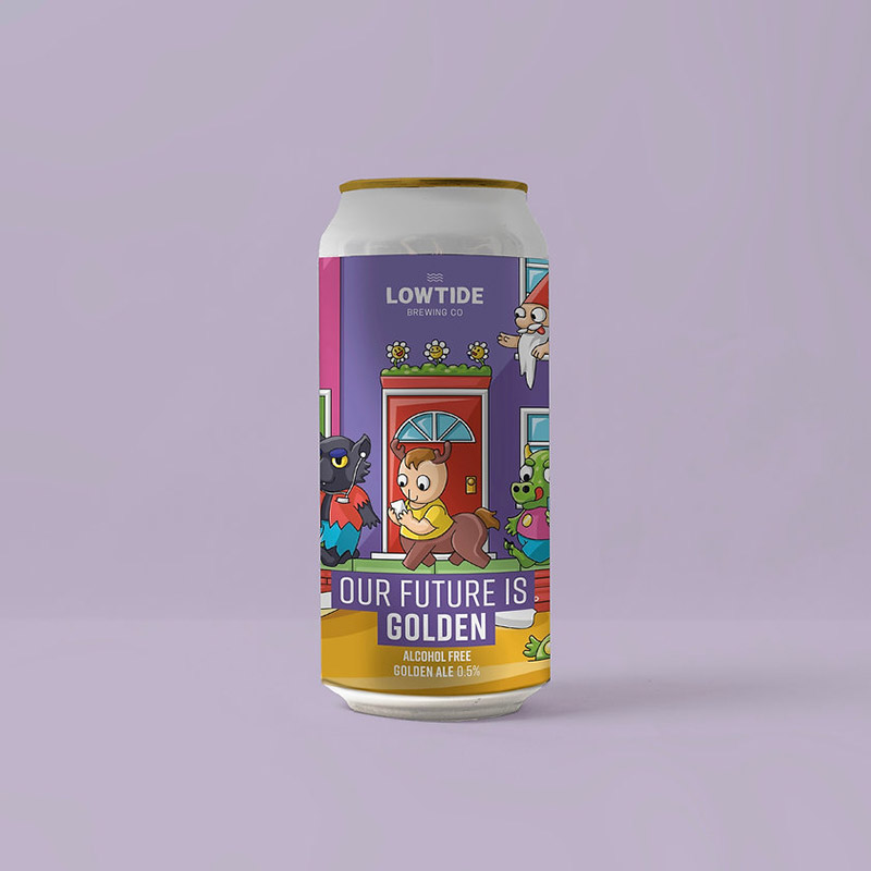 Lowtide Our Future Is Golden 440ml Cans