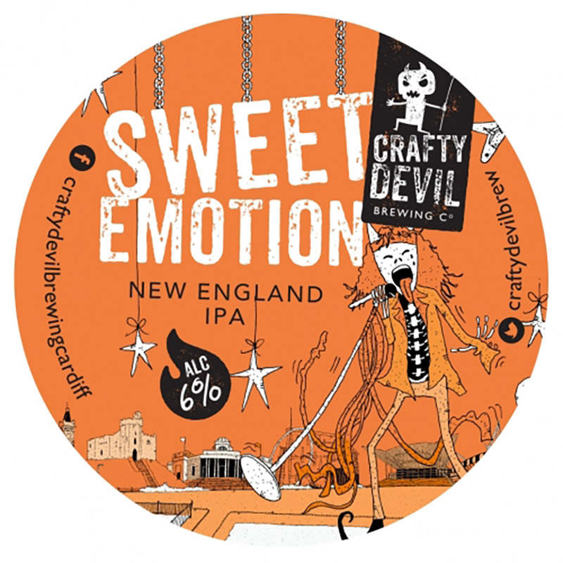 NEW PRICE Crafty Devil Sweet Emotion 30L Keg