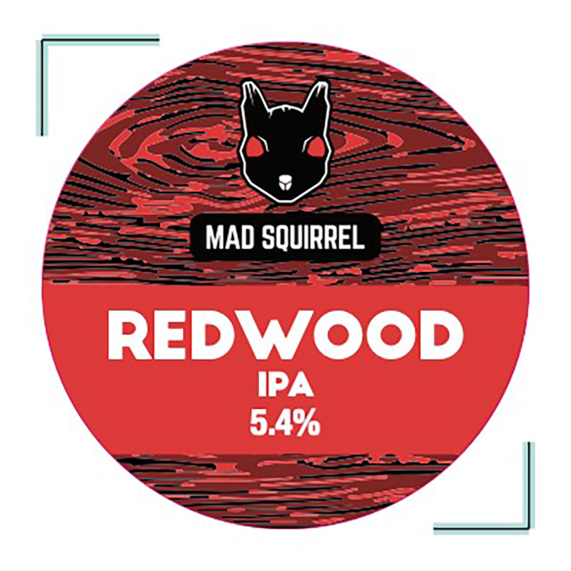 Mad Squirrel Redwood American IPA 9G Cask