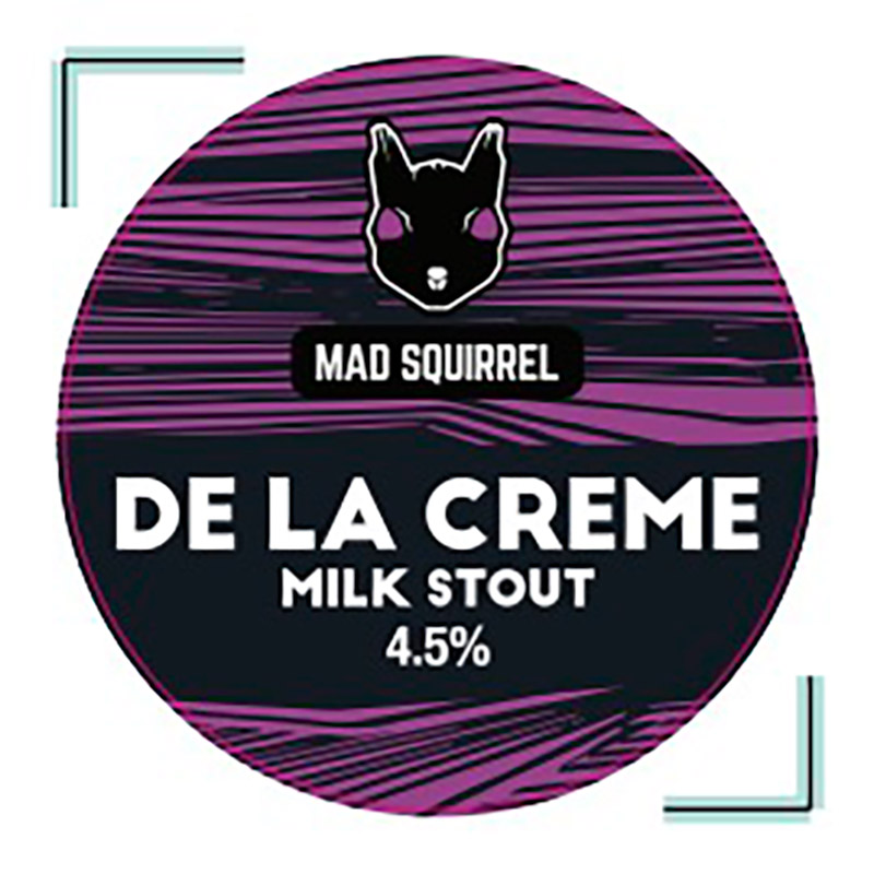 Mad Squirrel De La Crème Milk Stout 30L Keg