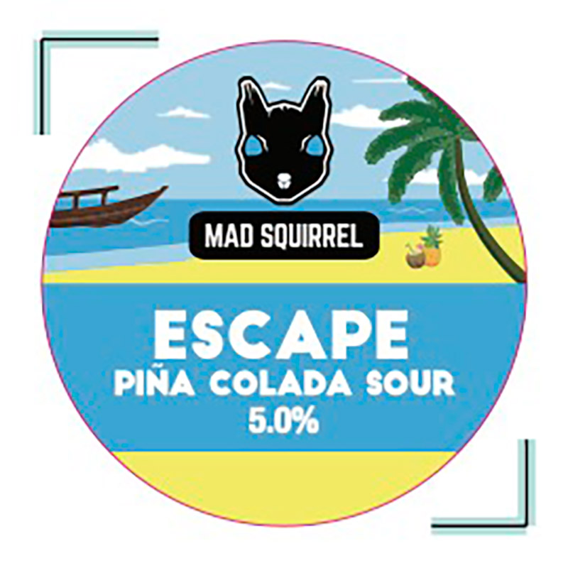 Mad Squirrel Escape Pina Colada Sour 30L Keg