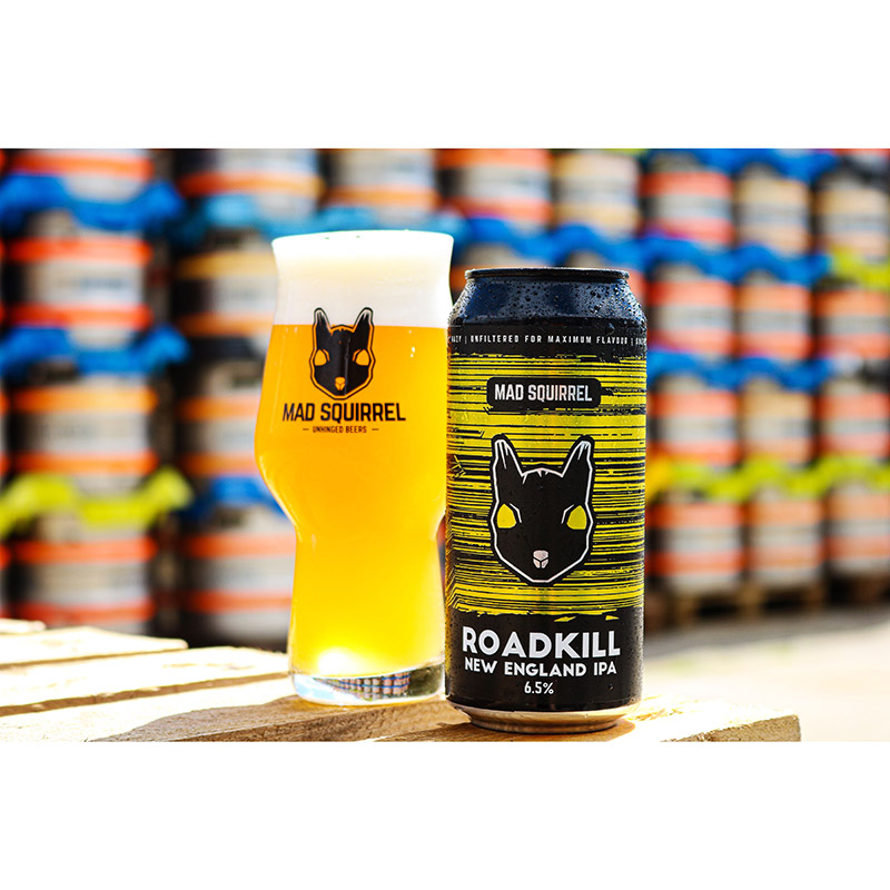 Mad Squirrel Roadkill New England IPA 440ml Cans