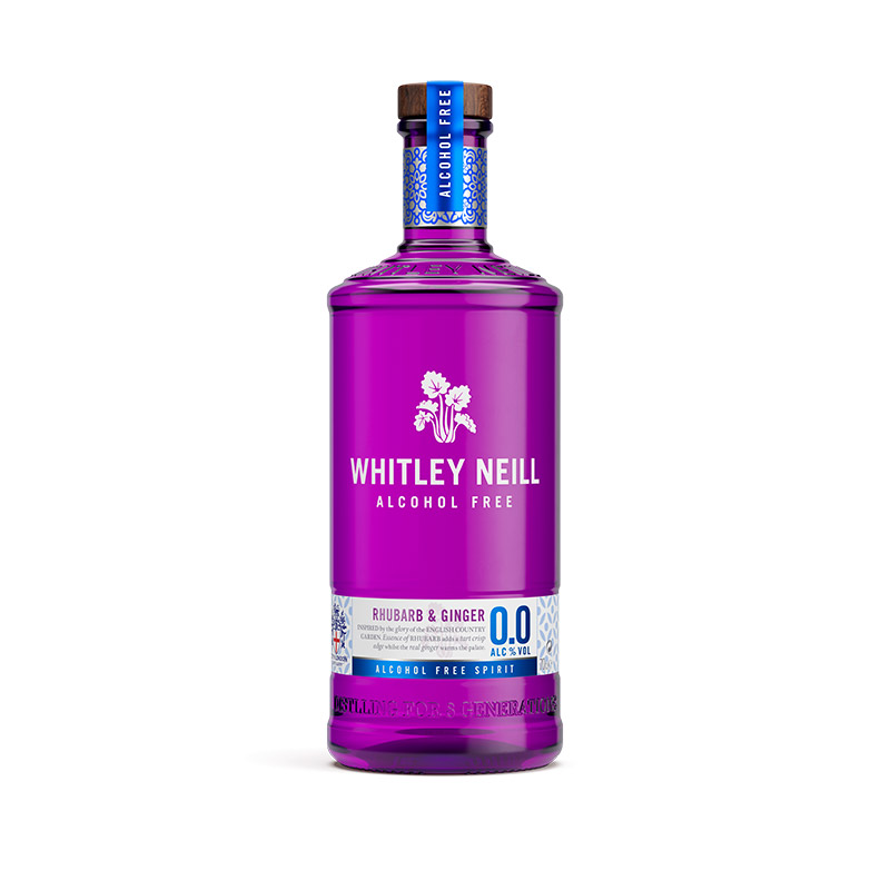 Whitley Neill Rhubarb & Ginger 0% Gin