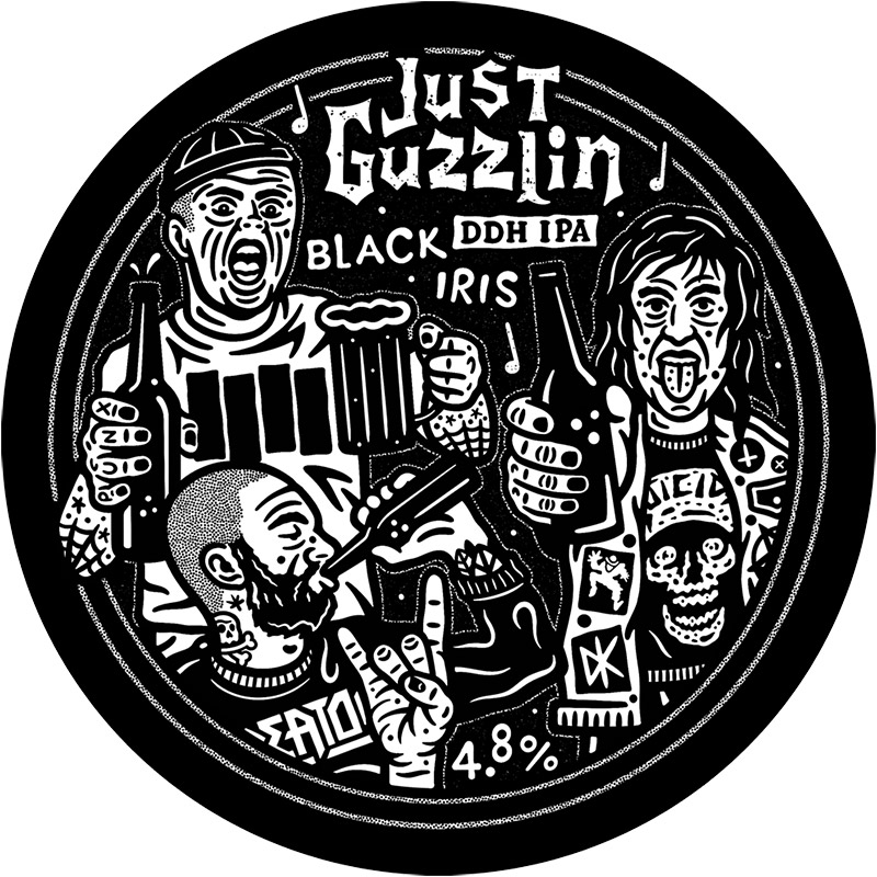 Black Iris Just Guzzlin 30L Keg