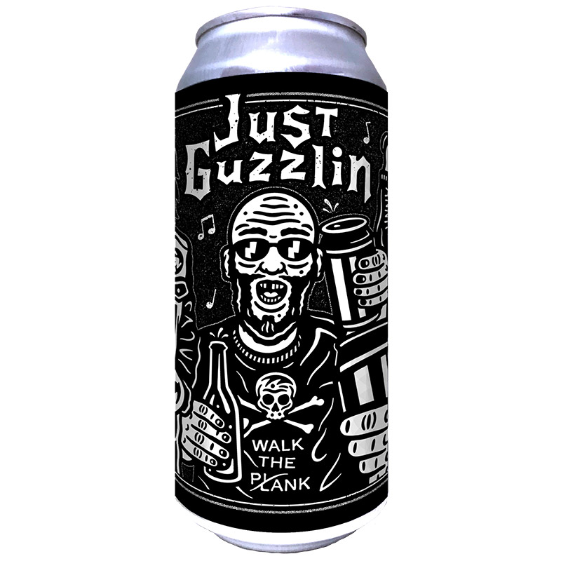 Black Iris Just Guzzlin 440ml Cans