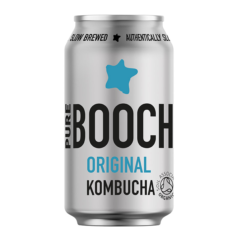 Pure Booch Original Kombucha 330ml Cans
