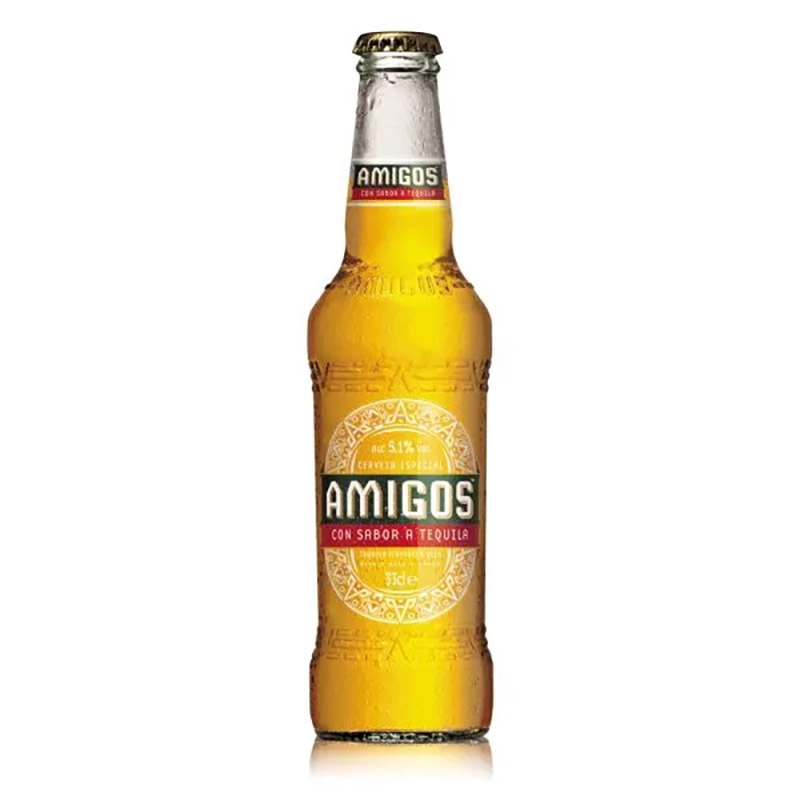 Amigos Tequila Flavour Beer 330ml Bottles