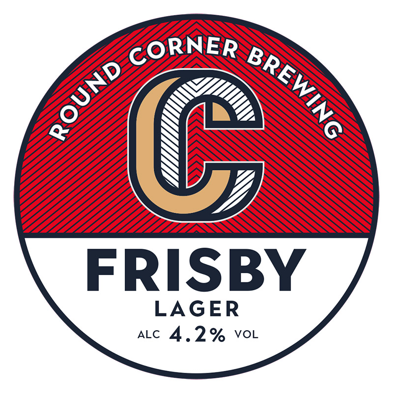 Round Corner Frisby Lager 30L Keg