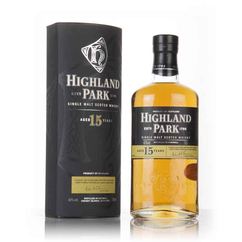 Highland Park 15 Year Old Single Malt Scotch Whisky