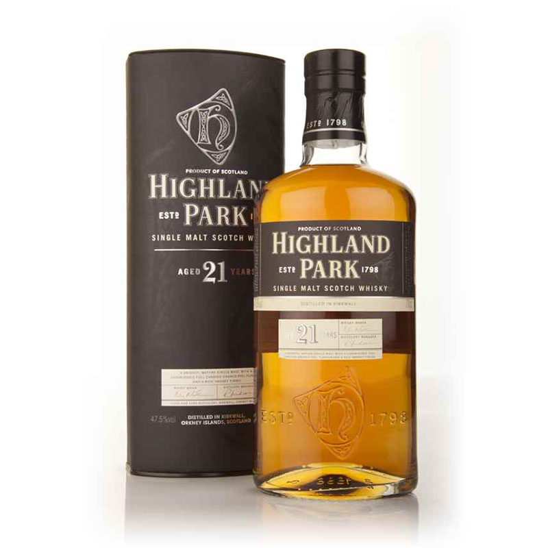 Highland Park 21 Year Old Single Malt Scotch Whisky