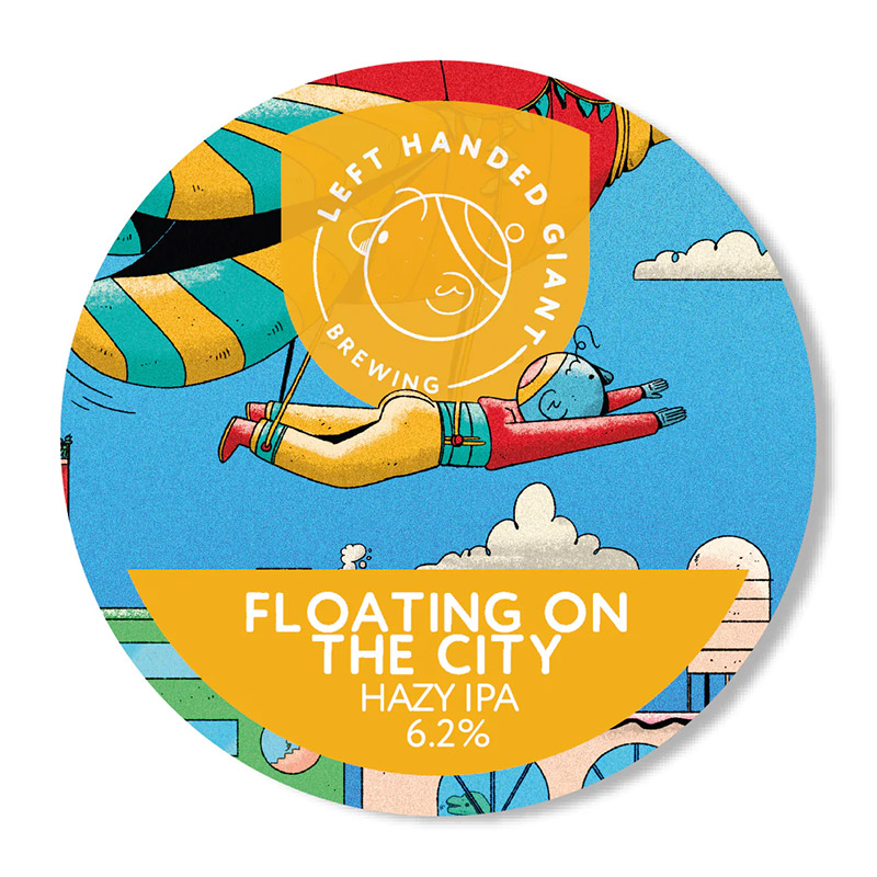 Left Handed Giant Floating On The City 30l Keg