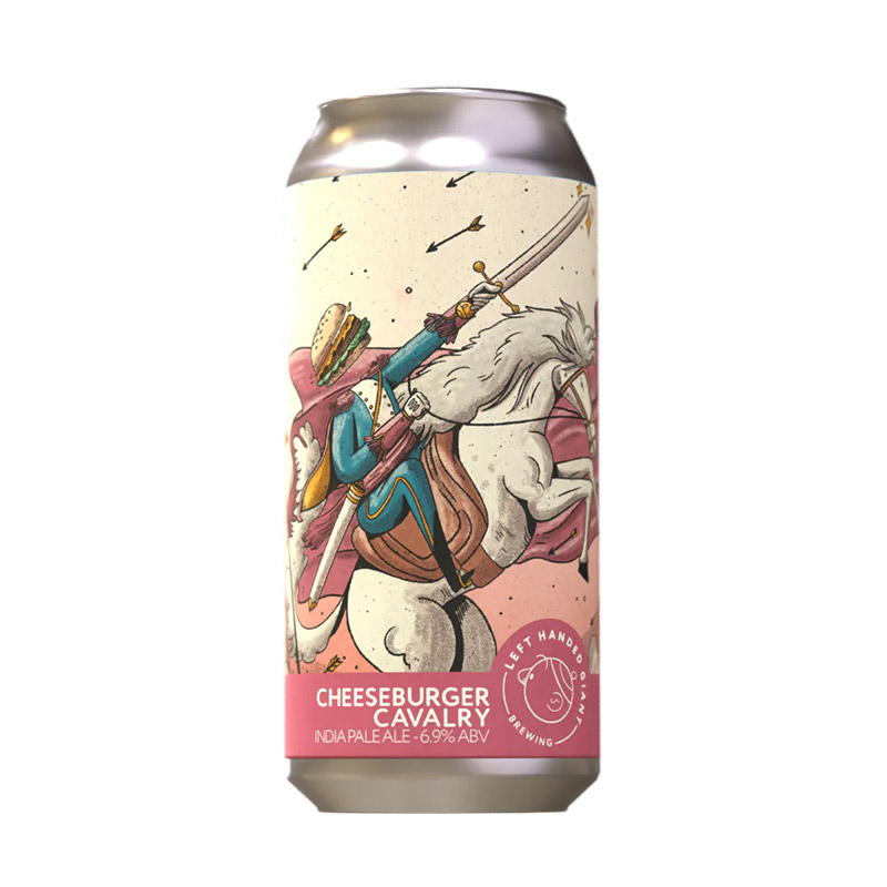 Left Handed Giant Cheeseburger Cavalry 440ml Cans