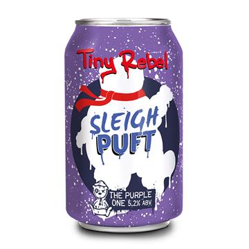 __CLEARANCE__Tiny Rebel Sleigh Puft - Purple One 330ml Cans