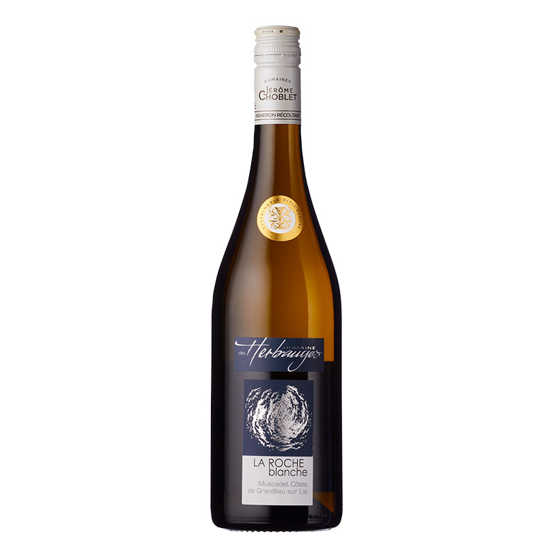 La Roche Blanche Muscadet Loire, Muscadet Sur Lie Cotes de Grandlieu