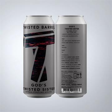 Twisted Barrel God's Twisted Sister 440ml Cans