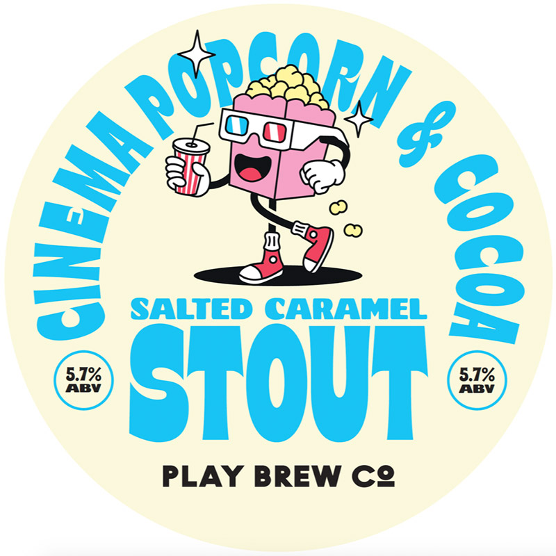 PLAY CINEMA MILK STOUT Keg