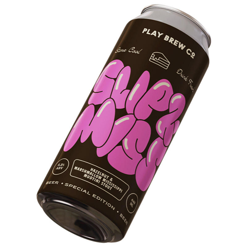 PLAY MISSISSIPPI MUDTINI MILK STOUT Cans