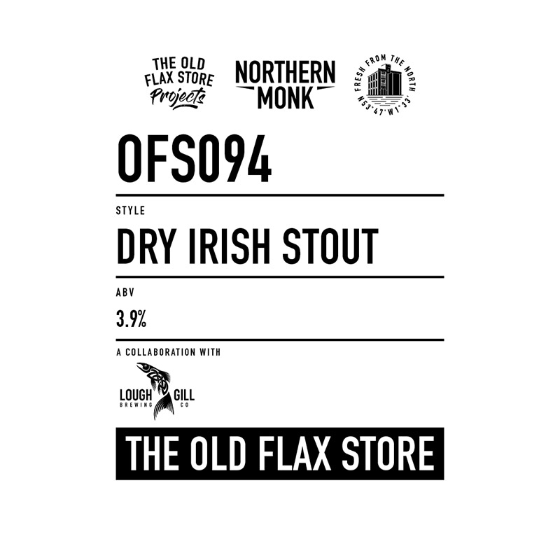 Northern Monk OFS PROJECT Dry Irish Stout Keg