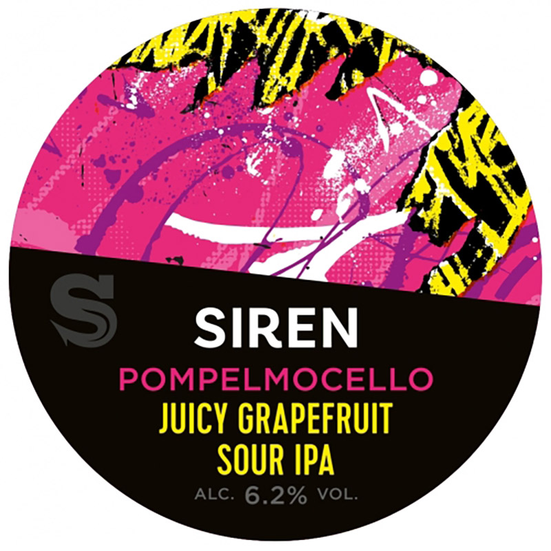 Siren Pompelmocello Grapefruit Sour IPA Keg