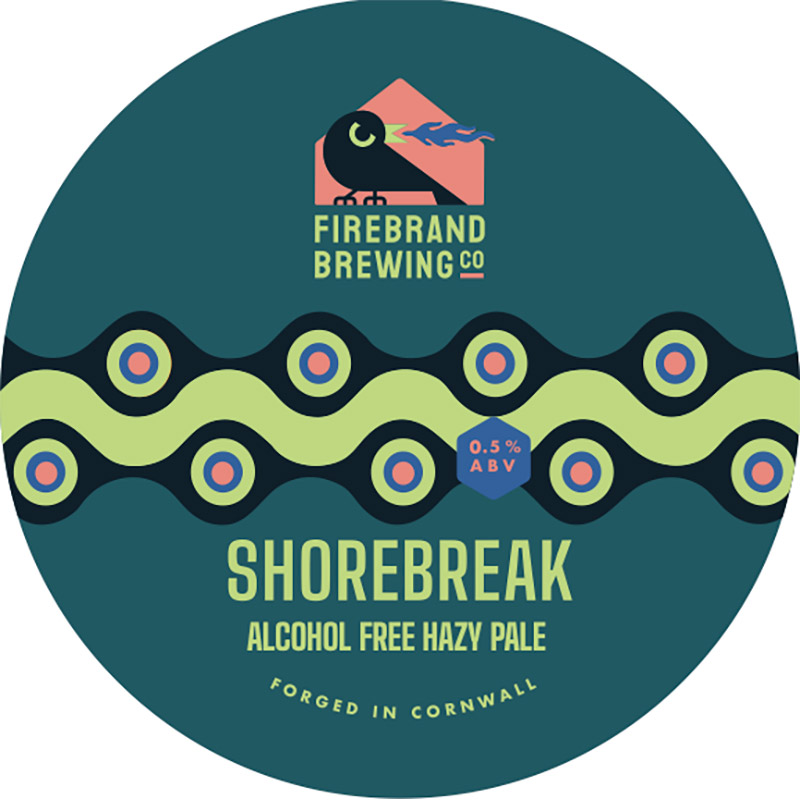 Firebrand Shorebreak Alcohol Free Hazy Pale Ale Keg