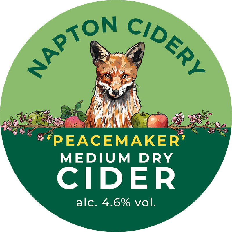 Napton Peacemaker ( No.6 ) Medium Dry Cider 50L Keg