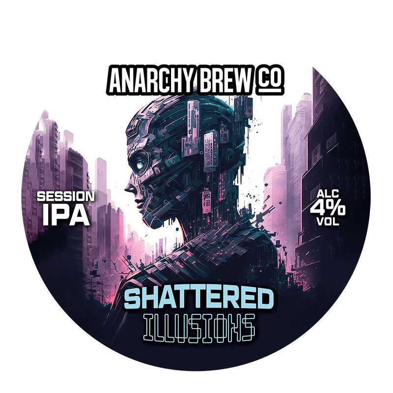 Anarchy SHATTERED ILLUSIONS Session IPA Cask
