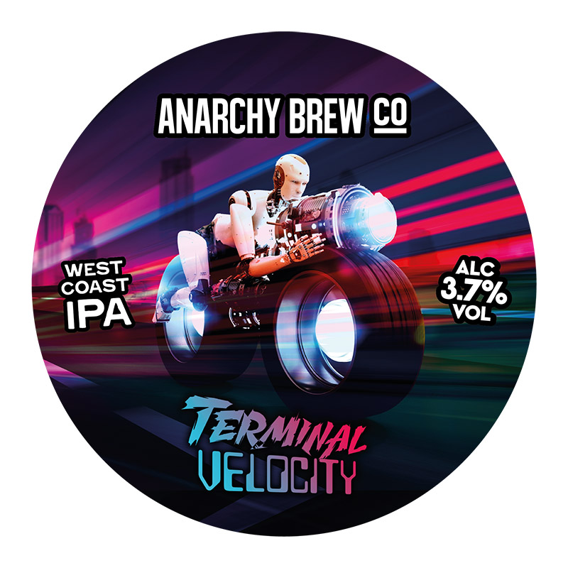 Anarchy TERMINAL VELOCITY West Coast IPA 30L Keg